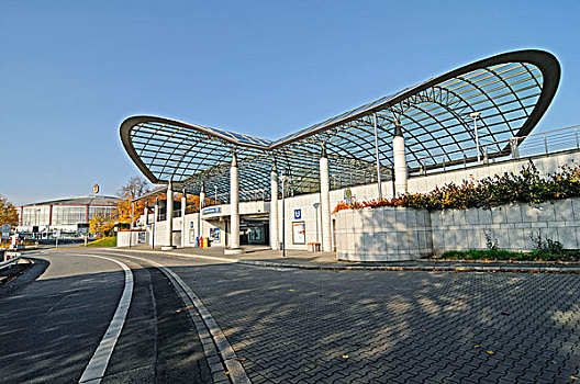 地铁站,场所,多特蒙德,北莱茵威斯特伐利亚,德国,欧洲
