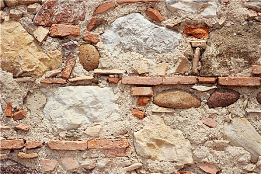 墙壁,石头,砖瓦,水泥