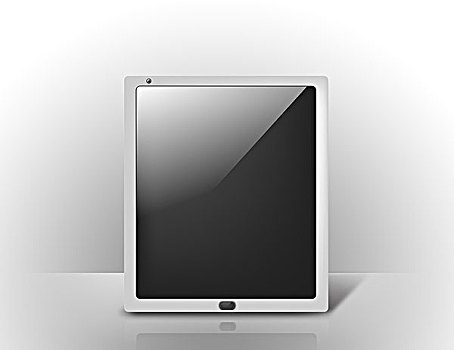 商务,科技,概念,平板电脑,留白,黑色,显示屏