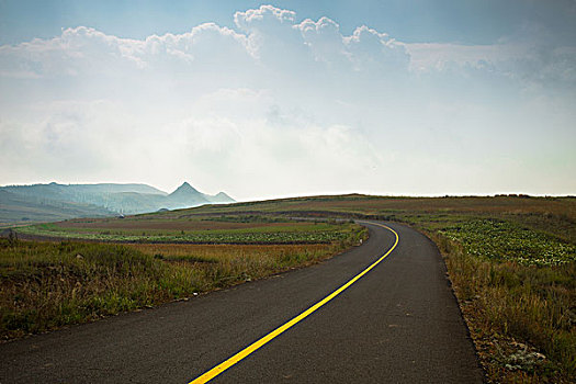 草原的道路