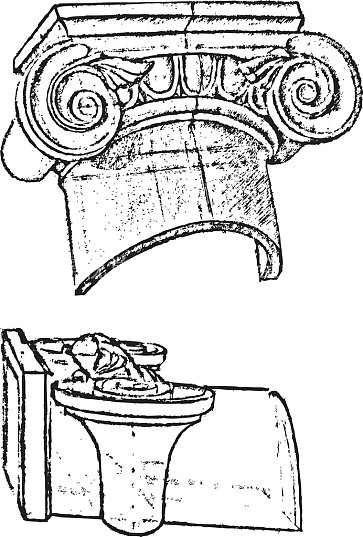 爱奥尼克柱式,大写字母,柱子,风格,不同_高清图片_全景视觉