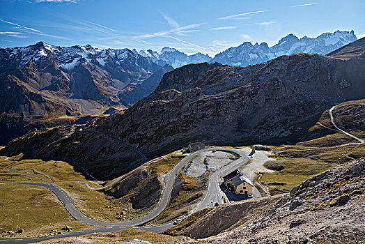 道路,路线,法国阿尔卑斯山,法国,欧洲