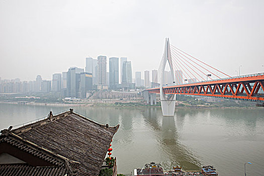 重庆大桥和建筑