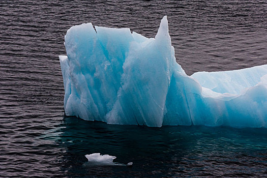 浮冰,特写,海峡,分隔,陆地,斯瓦尔巴特群岛,岛屿,挪威