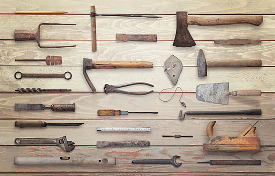 传统木工四大工具图片