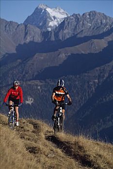 山地自行车,提洛尔,奥地利
