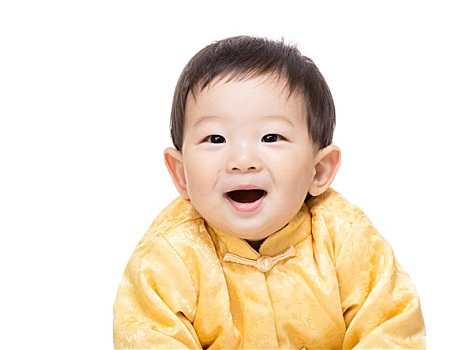 中国人,婴儿,传统服装
