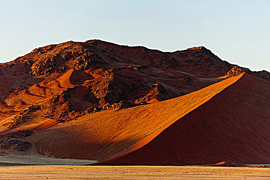 沙丘,索苏维来地区,纳米比沙漠,公园,纳米布沙漠,纳米比亚