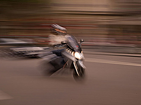 人,速度,摩托车,法国