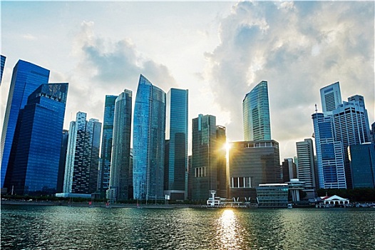新加坡,日落
