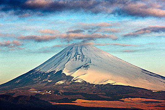 富士山及周边河口湖,日本的城市