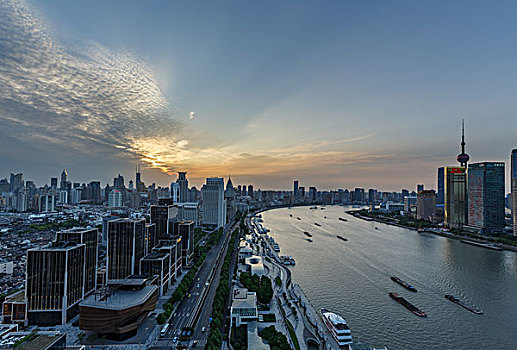 上海黄浦江两岸