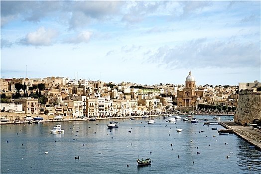 风景,瓦莱塔,老城,马耳他