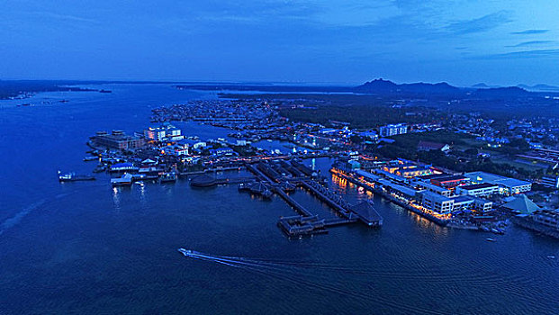 马来西亚仙本那夜景