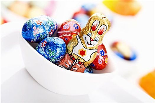 巧克力,复活节彩蛋,复活节兔子