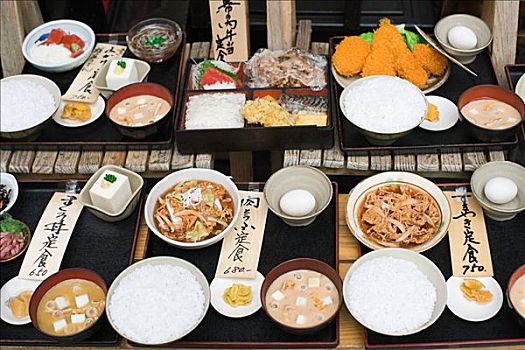 日本料理,展示