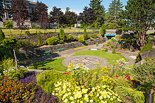 花园,法院,王子,不列颠哥伦比亚省,加拿大