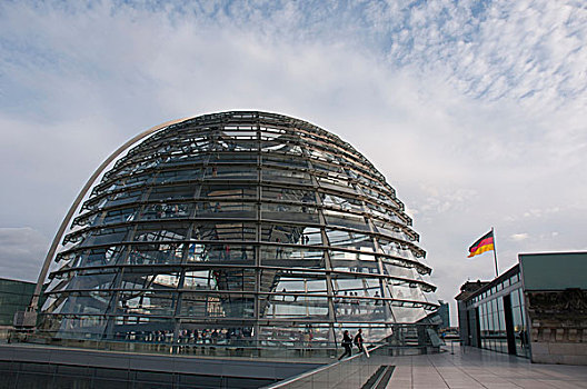 德国,柏林,德国国会大厦,玻璃,圆顶