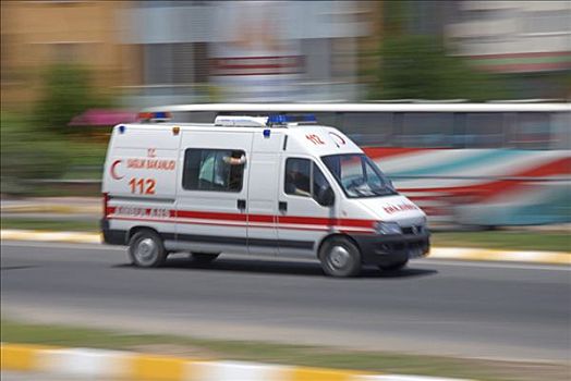 救护车,卡帕多西亚,土耳其