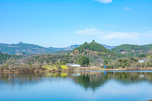 四川成都,高新区,景区,湖光山色