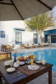 小,豪华酒店,乡村,靠近,突尼斯