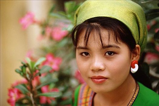 越南,芽庄,鞑靼,女人,肖像