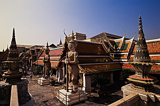 泰国,曼谷,大皇宫,玉佛寺,大幅,尺寸