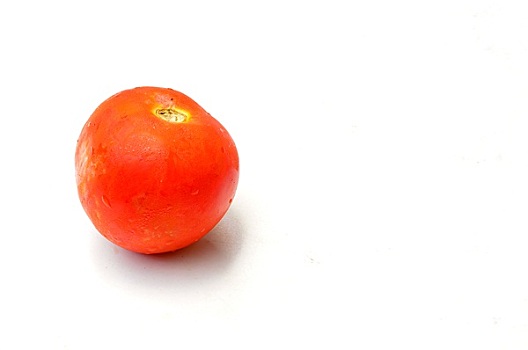 成熟,红色,西红柿,隔绝,白色背景