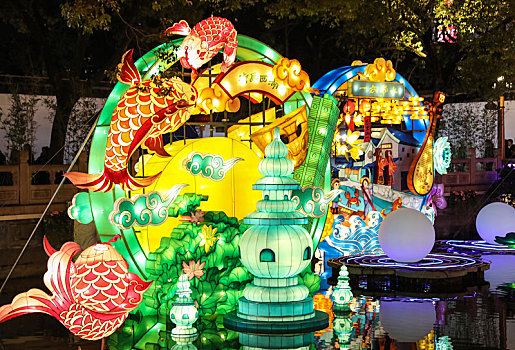 上海豫园2020鼠年民俗灯会