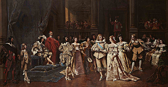 跳舞,球场,路易八世,法国,艺术家