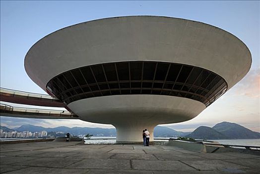 当代艺术,博物馆,设计,建筑师,奥斯卡-涅梅耶,里约热内卢,巴西,南美