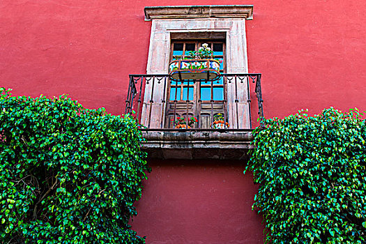 装饰,橱窗展示,街道,圣米格尔,墨西哥