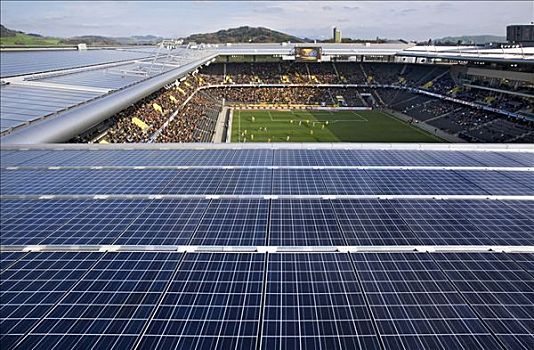 太阳能电池板,伯尔尼,瑞士