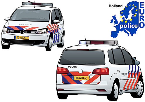荷兰,警车