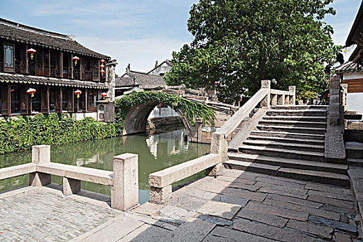中国江苏周庄双桥
