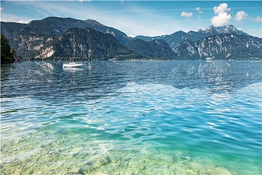 湖,奥地利