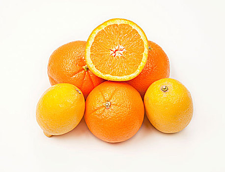 橘子,柠檬