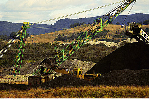 机械,煤矿,猎捕,新南威尔士,澳大利亚