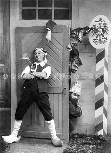 德国人_俄罗斯人_宣传_照片_高清图片_全景视觉