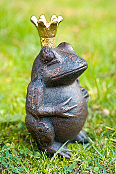 青蛙王子,花园,铁