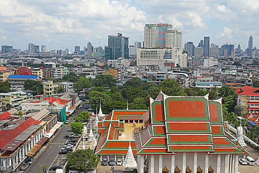 曼谷老城全景
