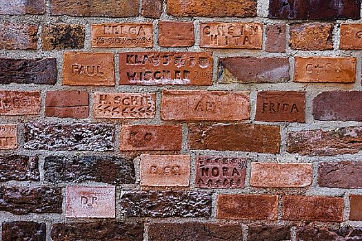 砖墙,大教堂,圣徒,萨克森安哈尔特,德国,欧洲