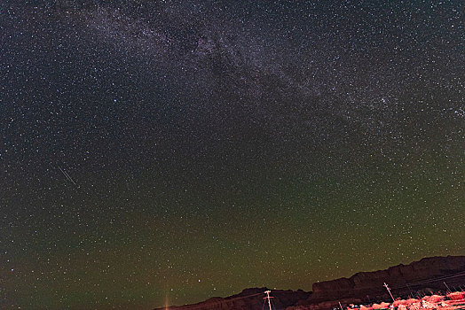 西藏阿里的星空银河