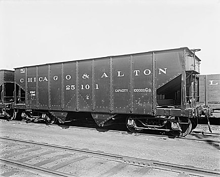 煤,汽车,芝加哥,铁路,火车,运输,产业,历史