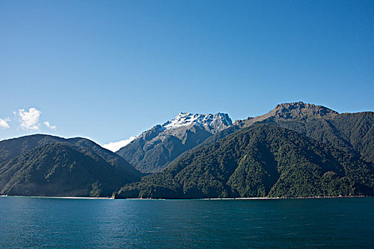 新西兰,南岛,峡湾国家公园,米尔福德峡湾,大幅,尺寸