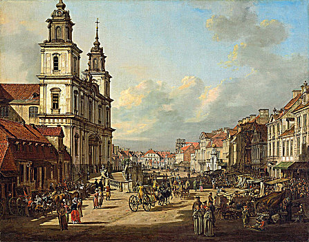 教堂,神圣,华沙,1778年
