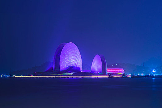 珠海大剧院夜景