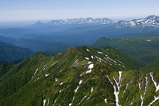 山,东方,十胜岳山