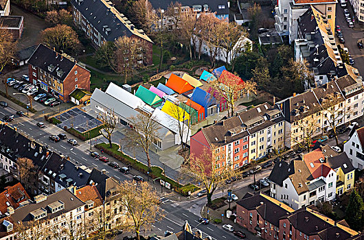 彩色,幼儿园,埃森,鲁尔区,北莱茵威斯特伐利亚,德国
