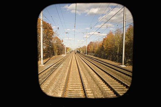 轨道,列车,窗户